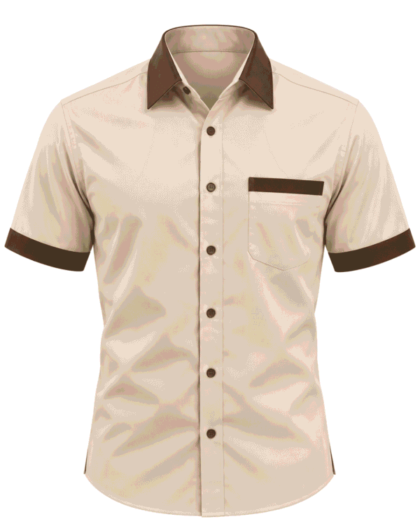 Premium Hospitality Uniform Shirt – Short Sleeve