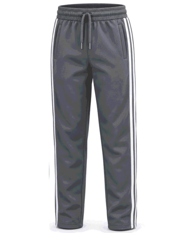 Premium School Uniform Track Pant – Grey